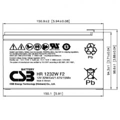 CSB HR1232W F2