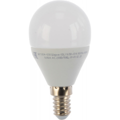 Лампа светодиодная Лампа светодиодная Шарик (GL) 9,5Вт E14 903Лм 4000K нейтральный свет REXANT (604-038)