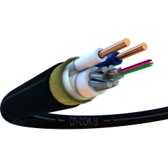 Оптоволоконный кабель Старлинк СЛ-ОЭК-У-(03-4Е2-3,5)+2х1,0)