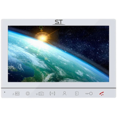 Монитор видеодомофона с памятью Space Technology ST-M206/7 (S/SD) белый