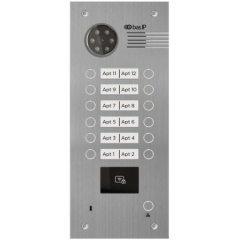 Вызывные панели IP-домофона BAS-IP BA-12MD Silver