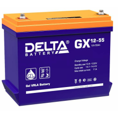 Аккумуляторы Delta GX 12-55