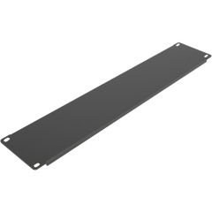 Компоненты для щитов и шкафов СКАТ SKAT TB Panel 2U-B  Панель заглушка 19" 2U, черная