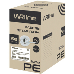 WRline WR-UTP-4P-C5E-PE-BK
