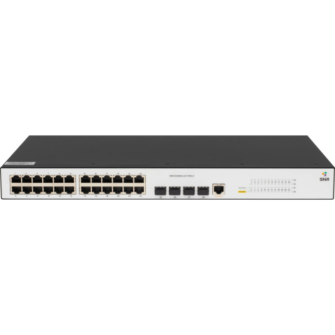 Купить SNR-S2982G-24T-POE-E Коммутаторы POE - ВИДЕОГЛАЗ Москва