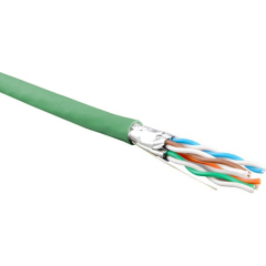 Кабели Ethernet Hyperline UFTP4-C6-S23-IN-LSZH-GN-500