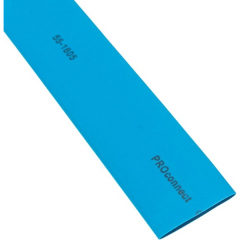 Трубка термоусадочная Трубка термоусаживаемая ТУТ 18,0/9,0мм, синяя, упаковка 50 шт. по 1м, PROconnect (55-1805)