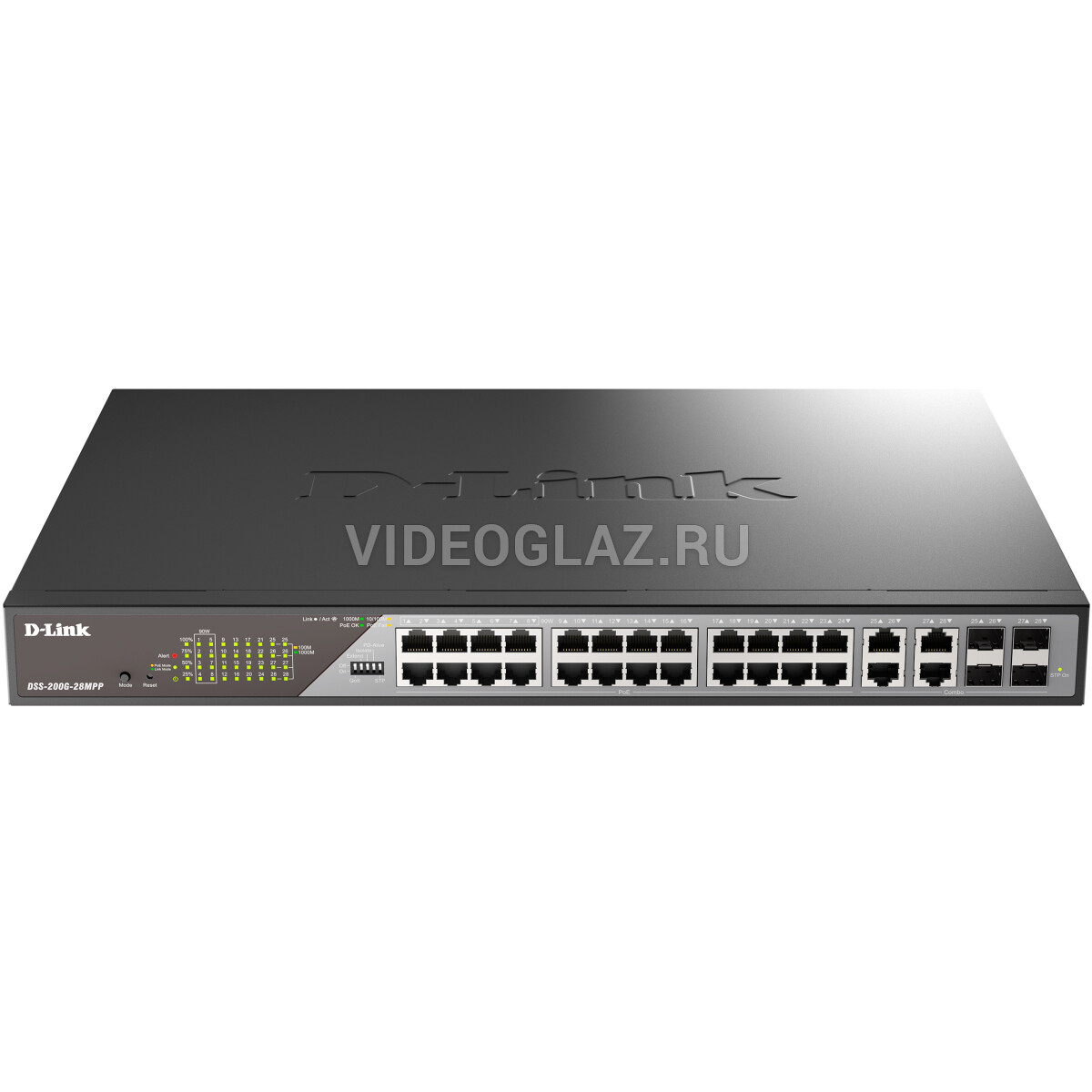 Купить D-Link DL-DSS-200G-28MPP Коммутаторы POE - ВИДЕОГЛАЗ Москва