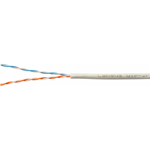 Купить Cabeus UTP-4P-Cat.5e-SOLID-LSZH-GY-LIGHT-100 Кабель «витая пара ...