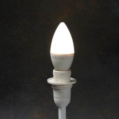 Лампа светодиодная Свеча (CN) 7,5Вт E14 713Лм 4000K нейтральный свет REXANT (604-018)