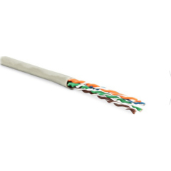 Кабели Ethernet Hyperline UUTP4-C5E-P24-IN-PVC-GY-100