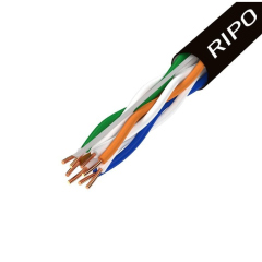 Кабели Ethernet Ripo UTP4 CAT5E 24AWG CCA PE (outdoor)(305m)