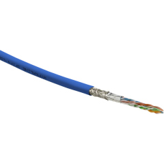 Кабели Ethernet Hyperline SFUTP4-C5E-S24-IN-LSZH-BL-305