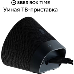 ТВ-медиацентр SberBox Time, черный (модель SBDV-00026) (SBDV-00026B)