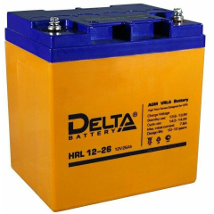 Аккумуляторы Delta HRL 12-26
