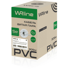 WRline WR-UTP-4P-C5E-L-PVC-GY