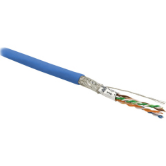 Кабели Ethernet Hyperline SFUTP4-C6-P26-IN-LSZH-BL-500