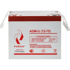 ИБП Pro- 800 12V Энергия + Аккумулятор АКБ Рубин 12-75
