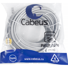 Патч-корды медные Cabeus PC-UTP-RJ45-Cat.5e-20m