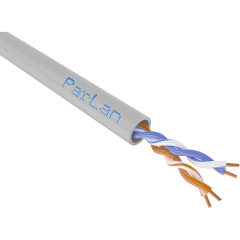 Кабели Ethernet Паритет ParLan U/UTP Cat5e PVCLS нг(А)-FRLS 2х2х0,52 (305м)