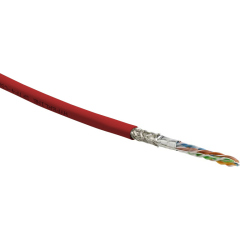 Кабели Ethernet Hyperline SFUTP4-C5E-S24-IN-LSZH-RD-305