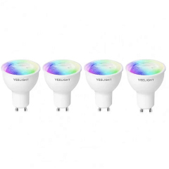 Нет на сайте Умная лампочка Yeelight GU10 Smart bulb(Multicolor) - упаковка 4 шт.