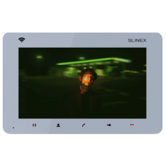 Монитор видеодомофона с памятью Slinex SM-07N Cloud (Silver)