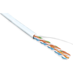 Кабели Ethernet Hyperline UUTP4-C5E-P24-IN-PVC-WH-305