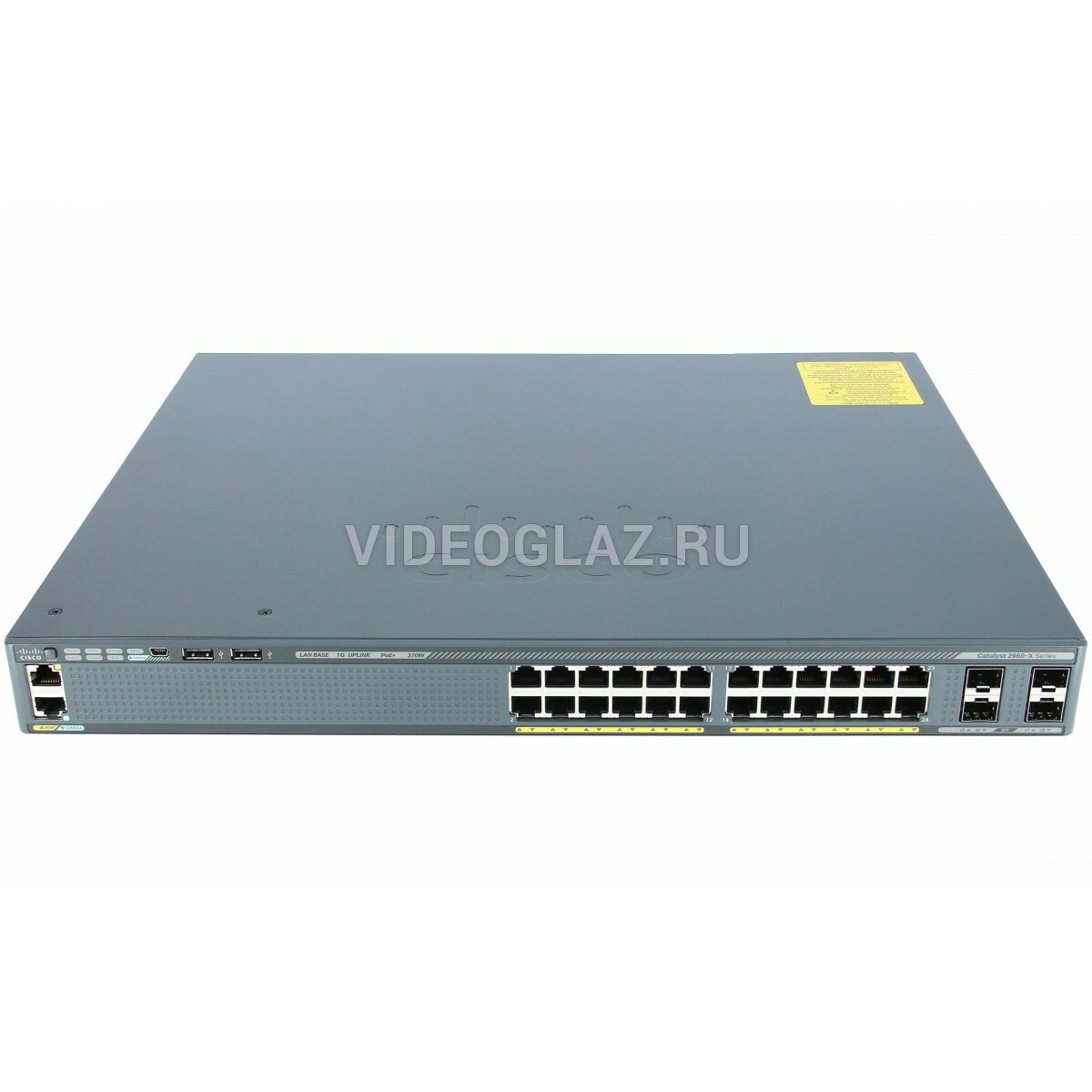 Купить Cisco WS-C2960X-24PS-L Коммутаторы POE - ВИДЕОГЛАЗ Москва