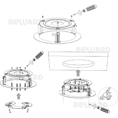 IP-камера  Beward SV2018DVZ