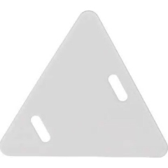 Rexant Бирка У136 (Треугольник) белая (100шт) (07-6236)